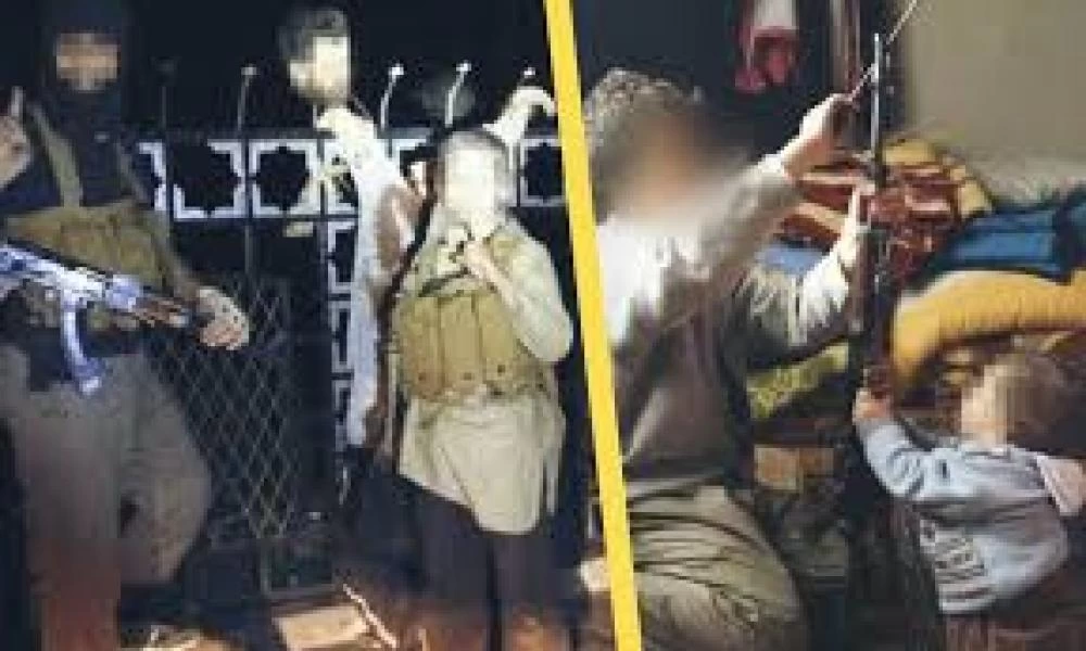 Παιδιά τρομοκράτισσας του ISIS που γύρισε στη Σουηδία ποζάρουν με όπλα και κομμένα κεφάλια (ΦΩΤΟ)